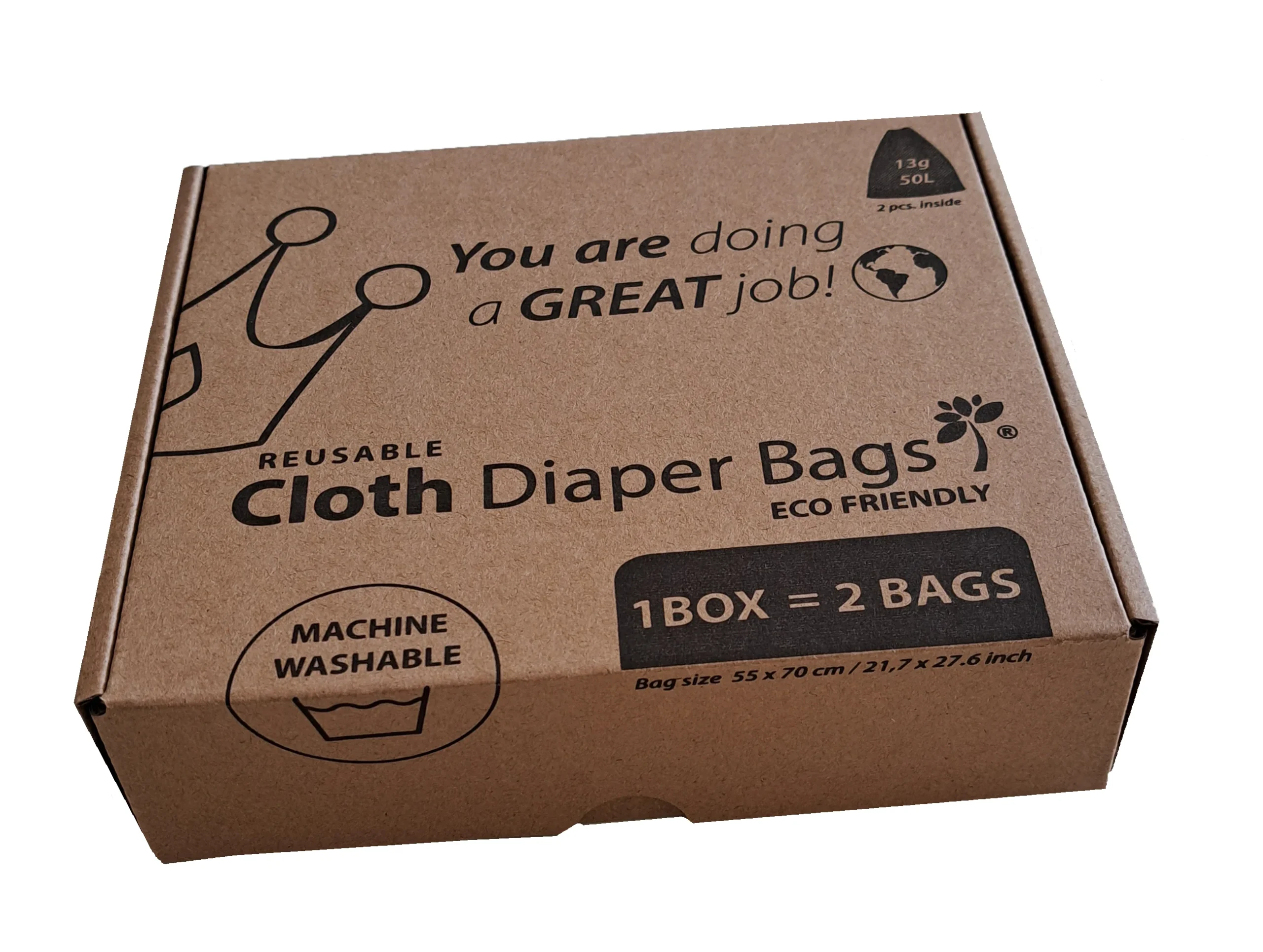 DiaperChamp ONE mosható zsák szett (2 db, 70 cm) - Image 7