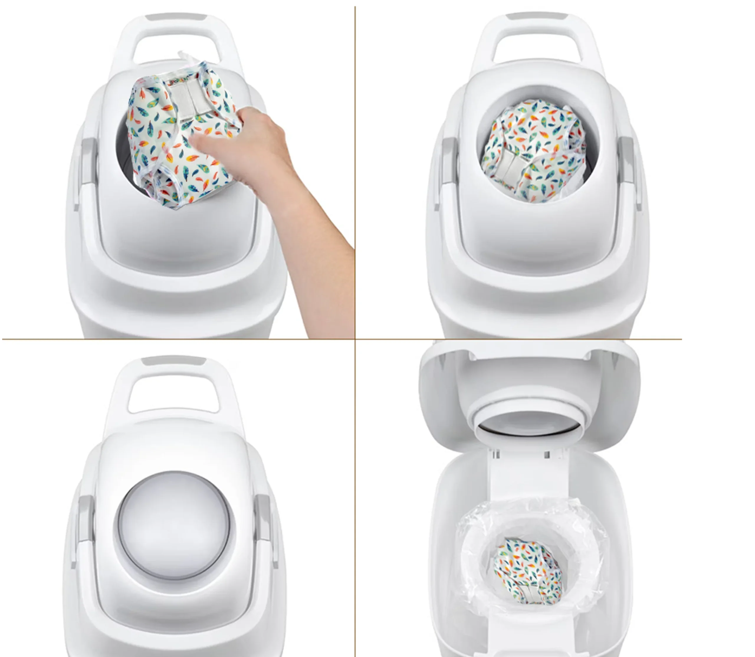 DiaperChamp ONE mosható zsák szett (2 db, 70 cm) - Image 5